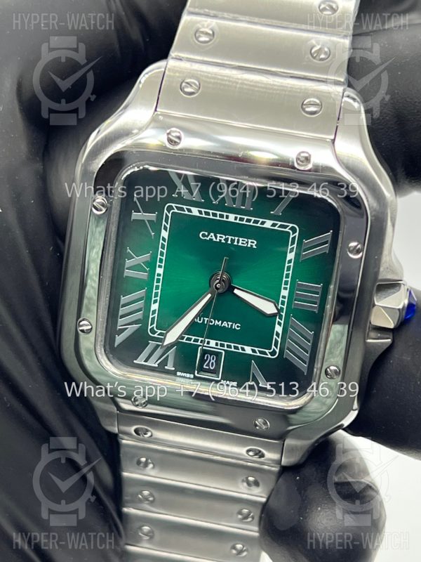 Фото 8 - Cartier Santos de Cartier 40mm Art 8662