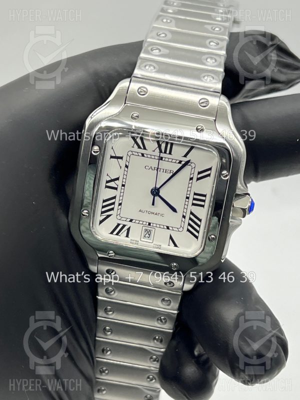 Фото 5 - Cartier Santos de Cartier 40mm Art 8660