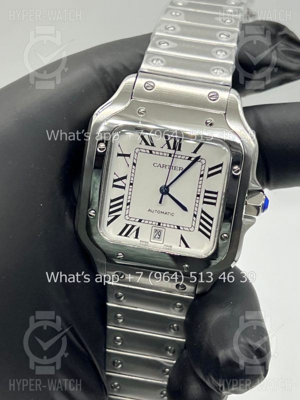 Фото 7 - Cartier Santos de Cartier 40mm Art 8660