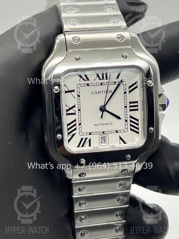 Фото 9 - Cartier Santos de Cartier 40mm Art 8660