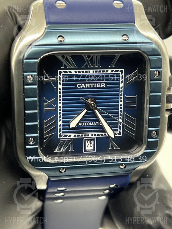 Фото 3 - Cartier Santos de Cartier 40mm Art 8661