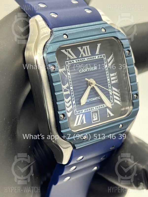 Фото 4 - Cartier Santos de Cartier 40mm Art 8661