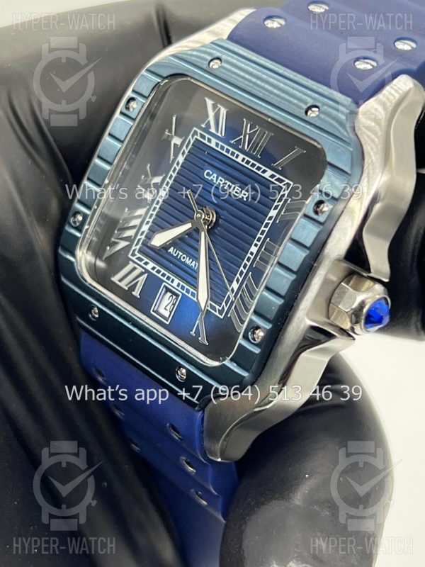 Фото 7 - Cartier Santos de Cartier 40mm Art 8661