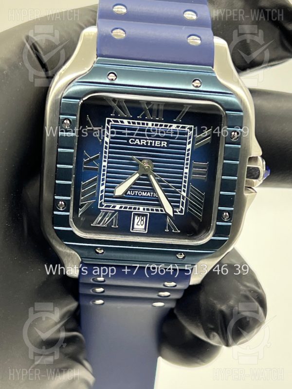 Фото 9 - Cartier Santos de Cartier 40mm Art 8661