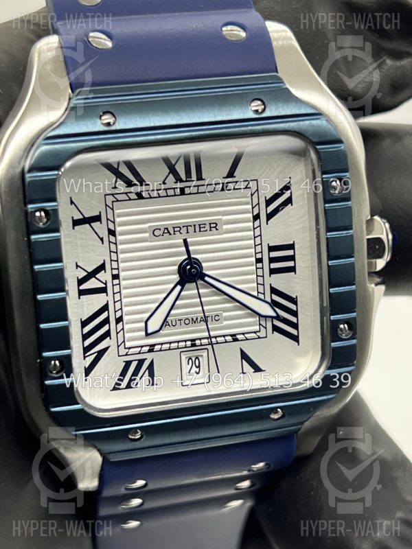 Фото 4 - Cartier Santos de Cartier 40mm Art 8659