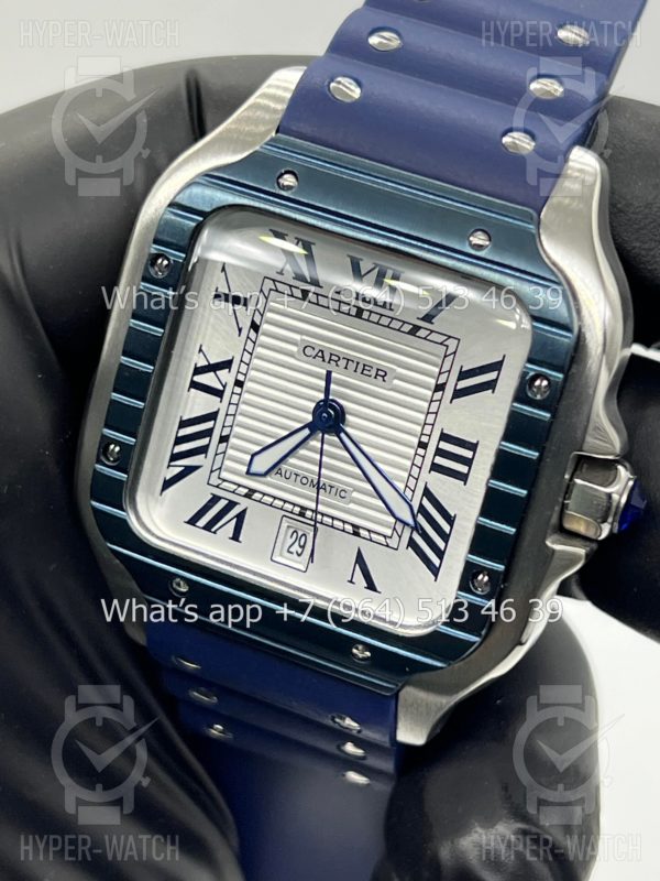Фото 7 - Cartier Santos de Cartier 40mm Art 8659