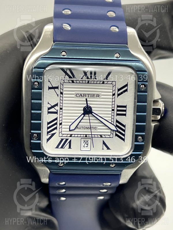Фото 8 - Cartier Santos de Cartier 40mm Art 8659