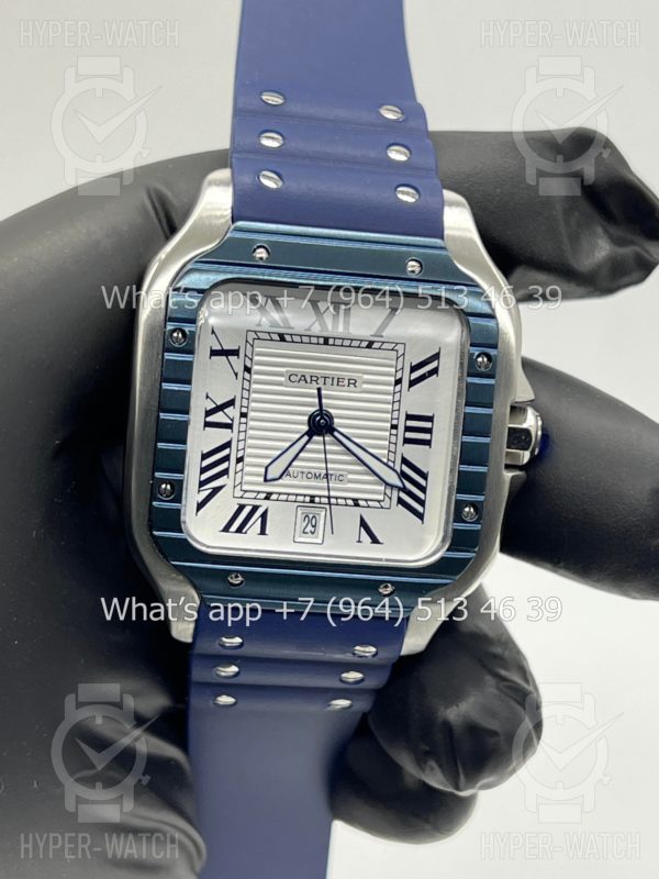 Фото 9 - Cartier Santos de Cartier 40mm Art 8659