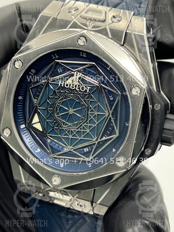 Фото 7 - Hublot Big Bang Sang Bleu 415.NX.7179.VR.MXM18