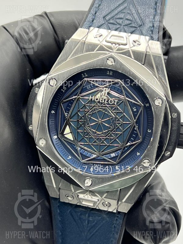 Фото 10 - Hublot Big Bang Sang Bleu 415.NX.7179.VR.MXM18