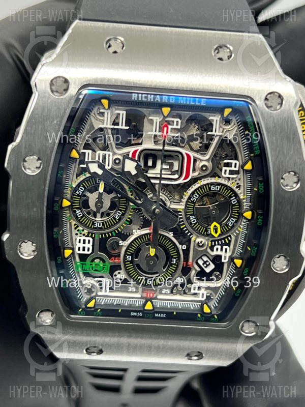 Товар Richard Mille RM 011-03 Steel Chronograph Фото 3 - Richard Mille RM 011-03 Steel Chronograph