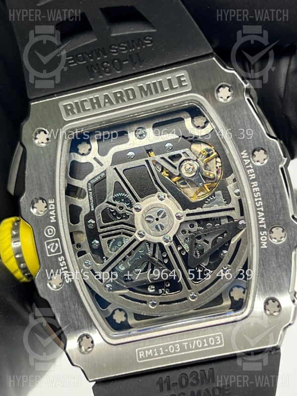 Товар Richard Mille RM 011-03 Steel Chronograph Фото 19 - Richard Mille RM 011-03 Steel Chronograph