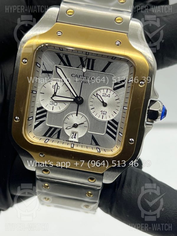 Фото 3 - Cartier Santos de Cartier 43mm Art 8674