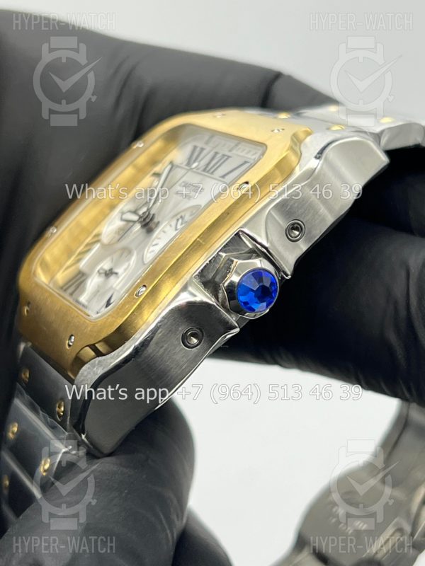Фото 5 - Cartier Santos de Cartier 43mm Art 8674
