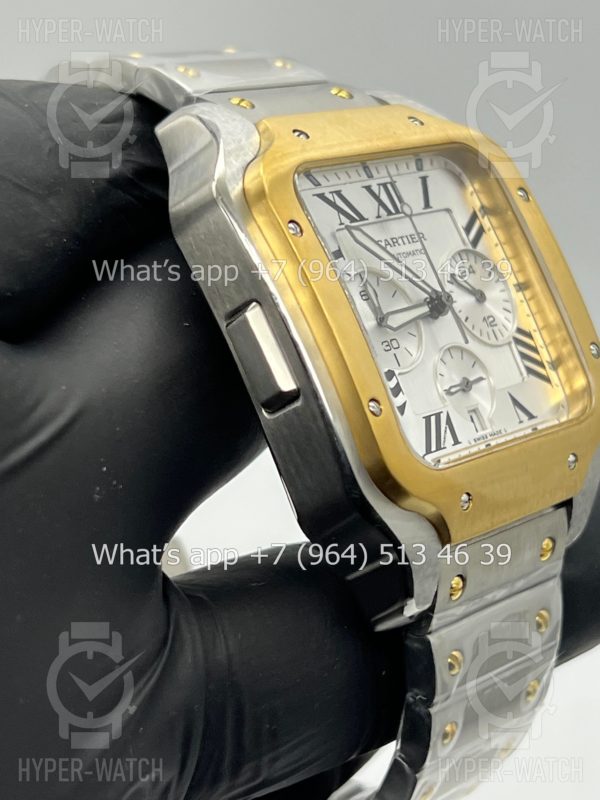 Фото 6 - Cartier Santos de Cartier 43mm Art 8674