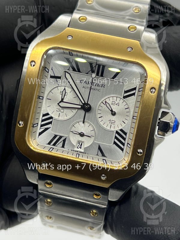 Фото 8 - Cartier Santos de Cartier 43mm Art 8674
