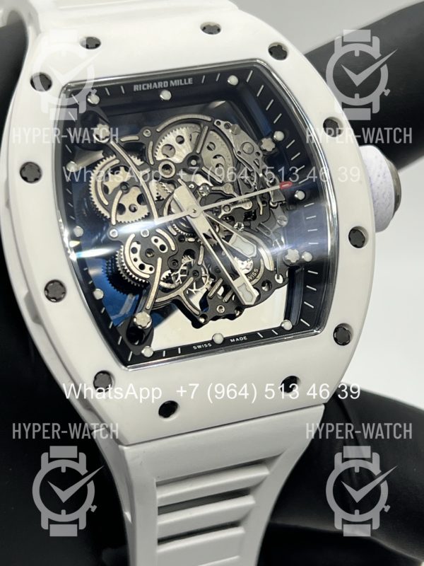 Фото 2 - Richard Mille RM 055 White Bubba Watson Ceramic