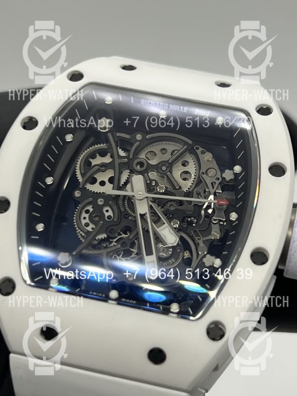 Фото 4 - Richard Mille RM 055 White Bubba Watson Ceramic