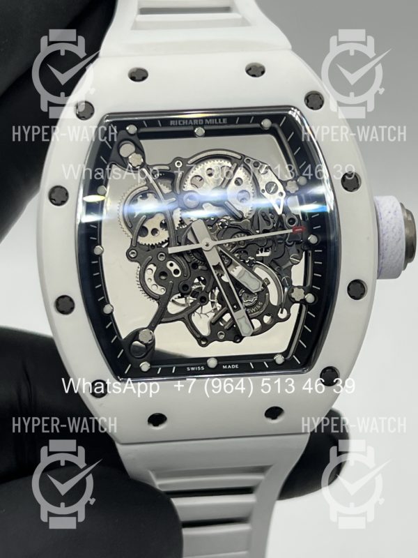 Фото 5 - Richard Mille RM 055 White Bubba Watson Ceramic