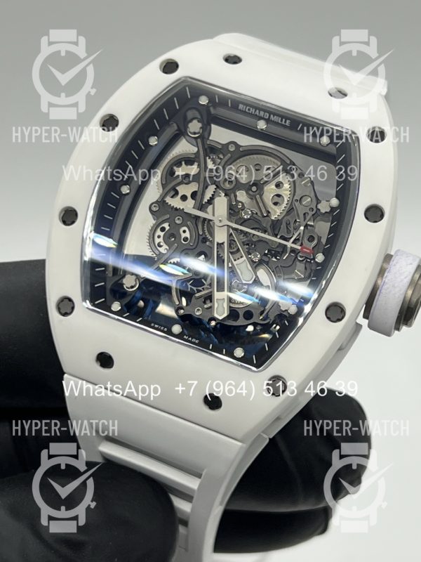 Фото 6 - Richard Mille RM 055 White Bubba Watson Ceramic