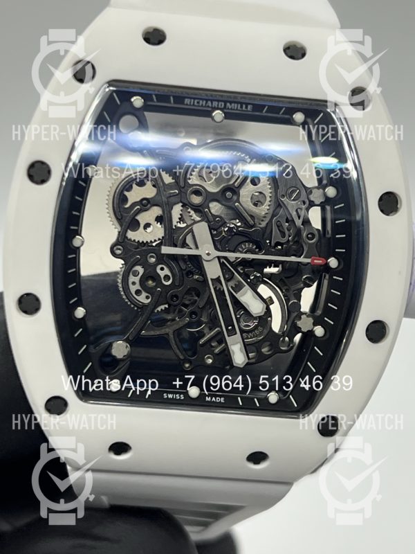 Фото 8 - Richard Mille RM 055 White Bubba Watson Ceramic