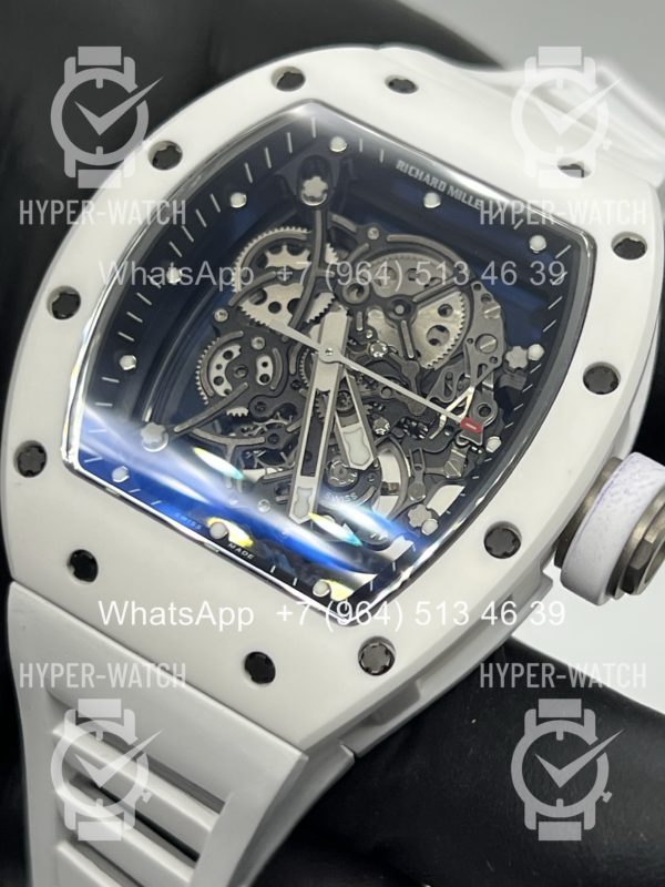Фото 11 - Richard Mille RM 055 White Bubba Watson Ceramic