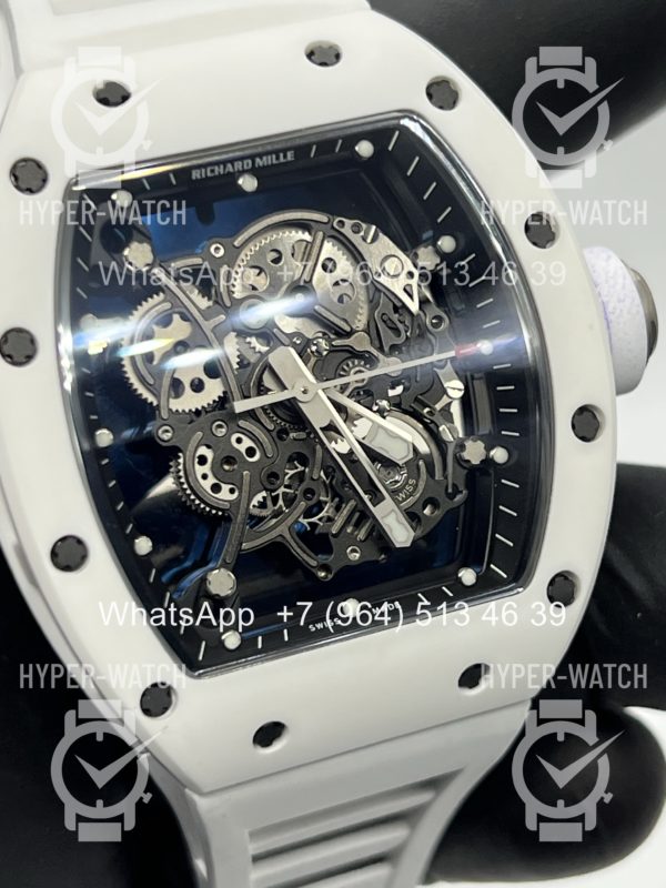 Фото 14 - Richard Mille RM 055 White Bubba Watson Ceramic