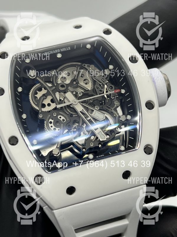 Фото 15 - Richard Mille RM 055 White Bubba Watson Ceramic