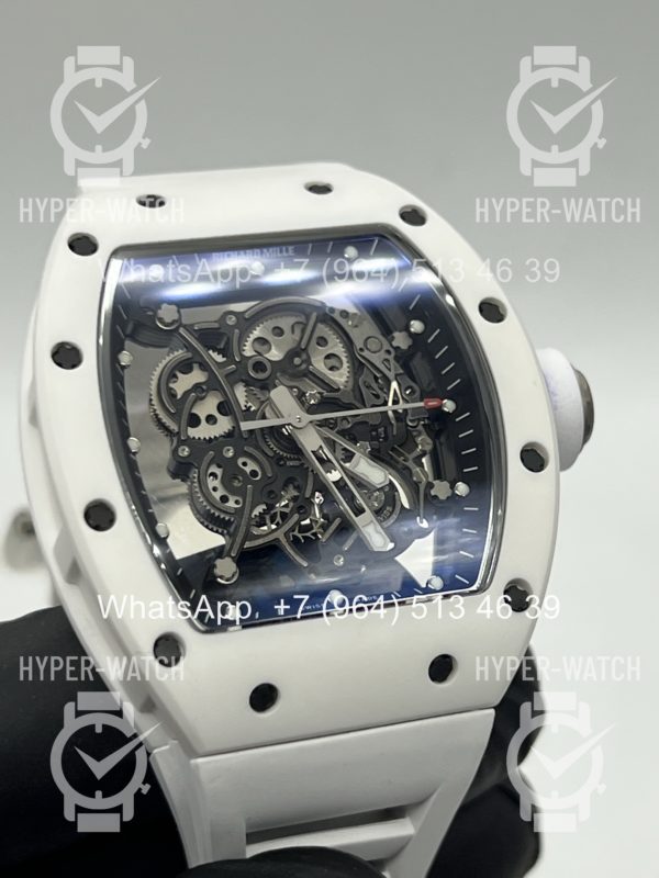 Фото 17 - Richard Mille RM 055 White Bubba Watson Ceramic