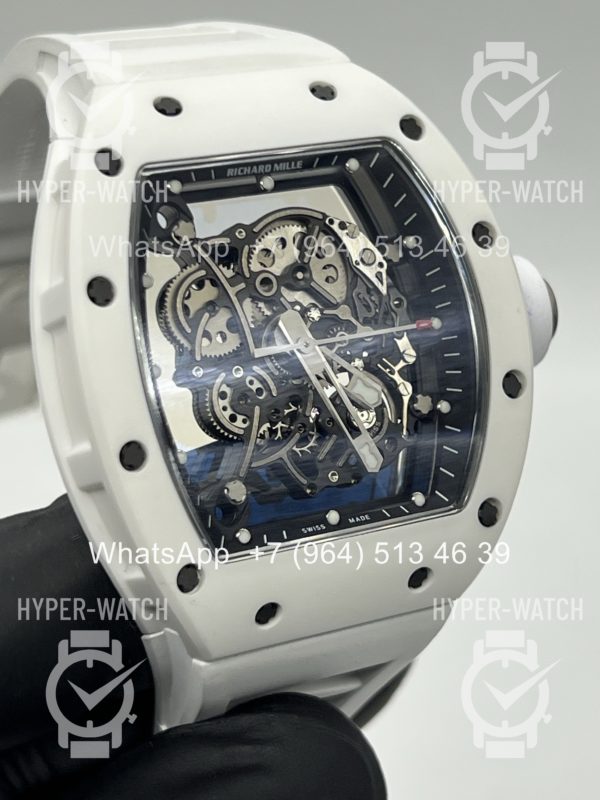 Фото 18 - Richard Mille RM 055 White Bubba Watson Ceramic