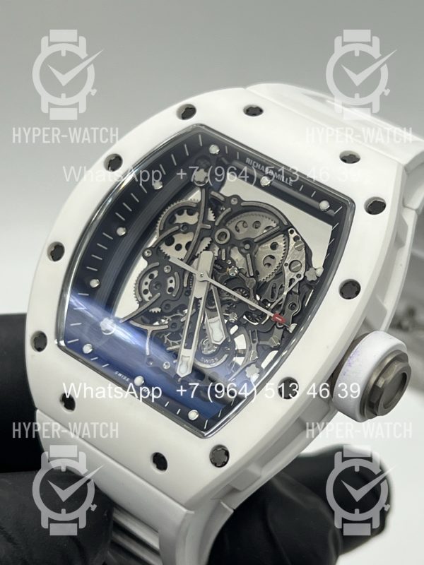 Фото 19 - Richard Mille RM 055 White Bubba Watson Ceramic