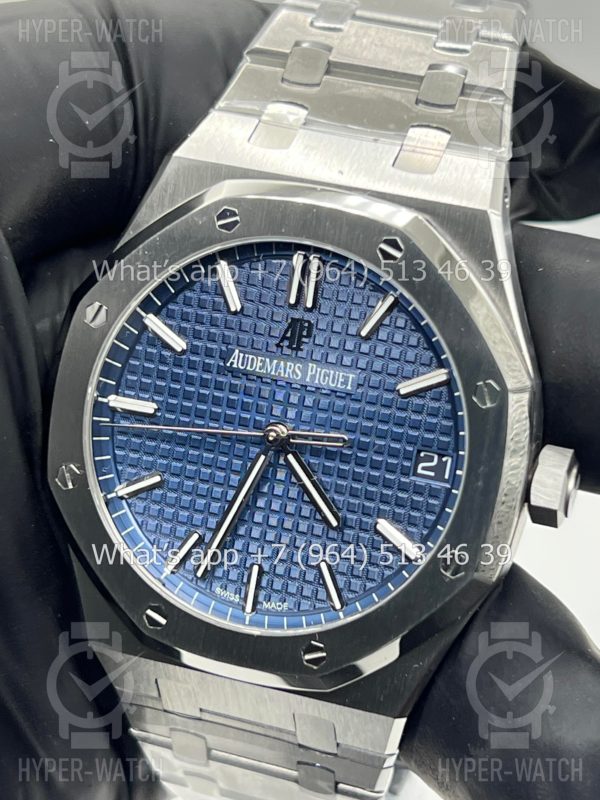Товар Audemars Piguet Royal Oak 41mm 15500ST.OO.1220ST.01 Blue Steel Фото 3 - Audemars Piguet Royal Oak 41mm 15500ST.OO.1220ST.01 Blue Steel