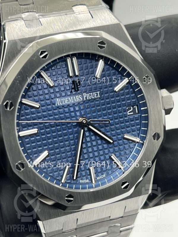 Товар Audemars Piguet Royal Oak 41mm 15500ST.OO.1220ST.01 Blue Steel Фото 6 - Audemars Piguet Royal Oak 41mm 15500ST.OO.1220ST.01 Blue Steel