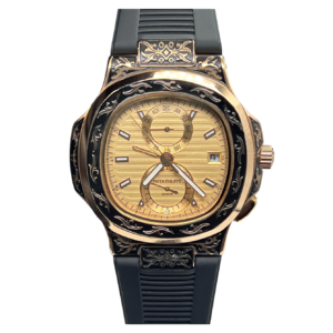 Фото 63 - Patek Philippe Nautilus 44mm Engraved Art 8882