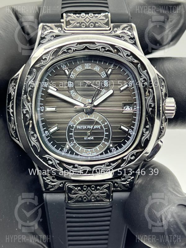 Фото 2 - Patek Philippe Nautilus 44mm Engraved Art 8877