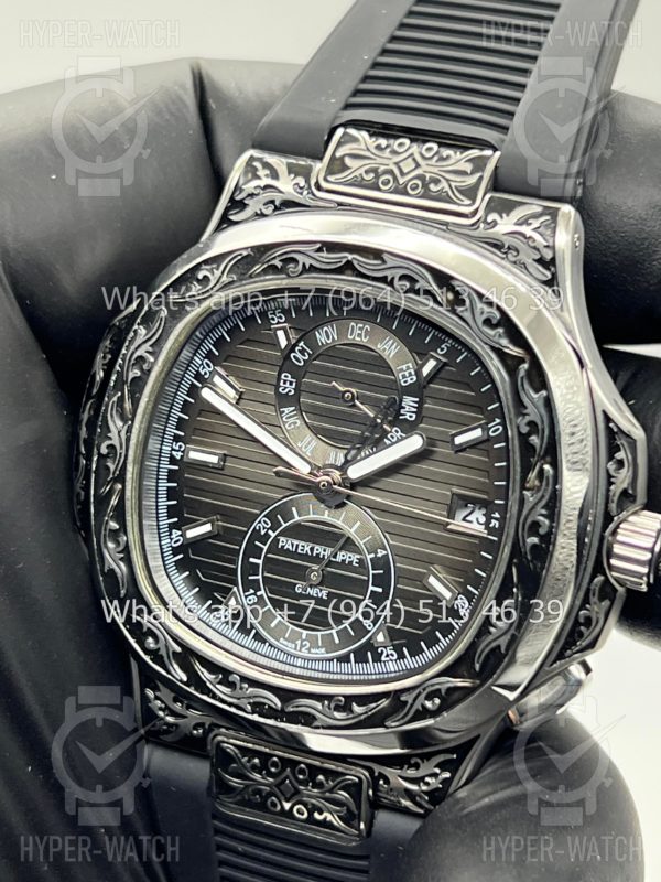 Фото 3 - Patek Philippe Nautilus 44mm Engraved Art 8877