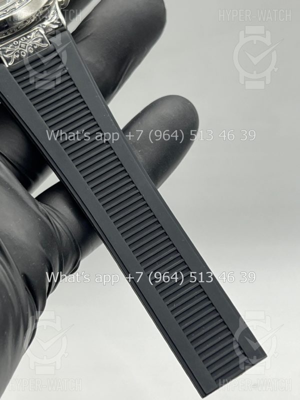 Фото 11 - Patek Philippe Nautilus 44mm Engraved Art 8877