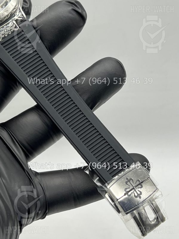 Фото 12 - Patek Philippe Nautilus 44mm Engraved Art 8877