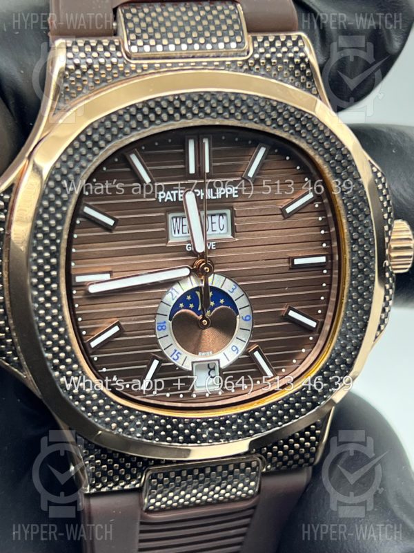 Фото 4 - Patek Philippe Nautilus 40mm Engraved Art 8879