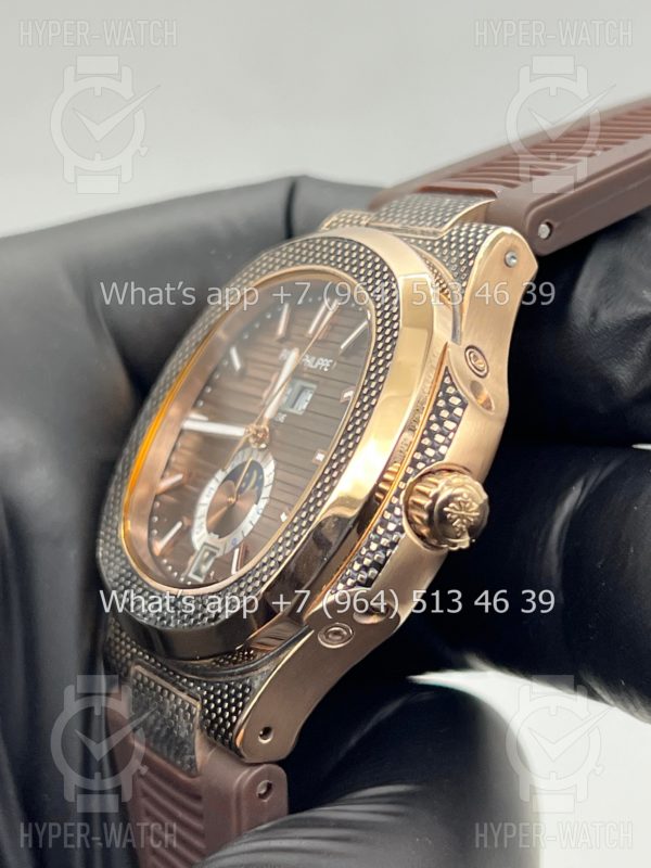 Фото 6 - Patek Philippe Nautilus 40mm Engraved Art 8879