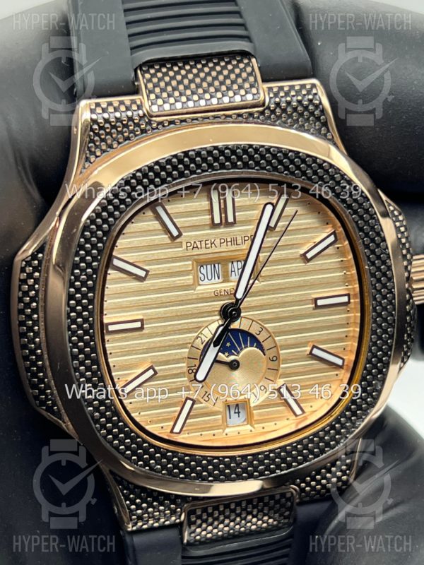 Фото 5 - Patek Philippe Nautilus 40mm Engraved Art 8880