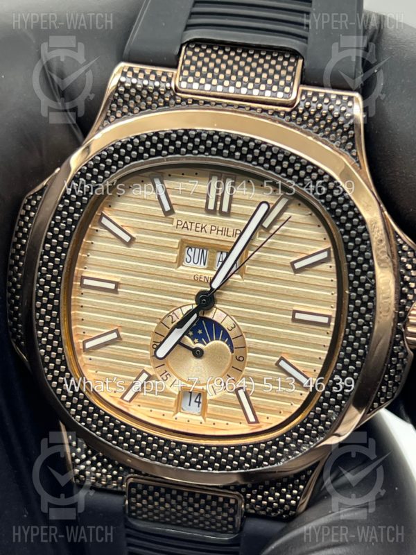 Фото 6 - Patek Philippe Nautilus 40mm Engraved Art 8880