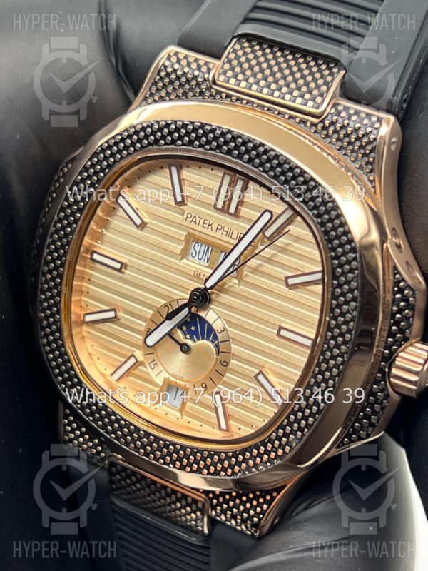 Фото 7 - Patek Philippe Nautilus 40mm Engraved Art 8880