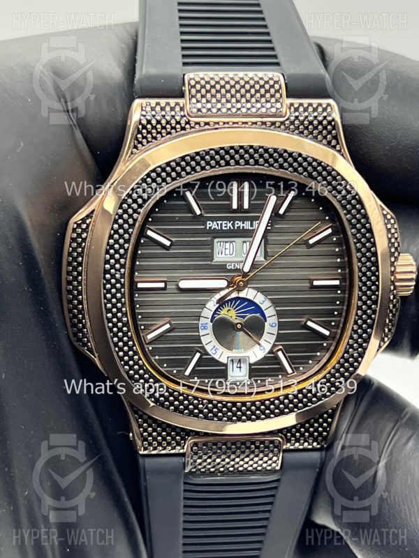 Фото 2 - Patek Philippe Nautilus 40mm Engraved Art 8881