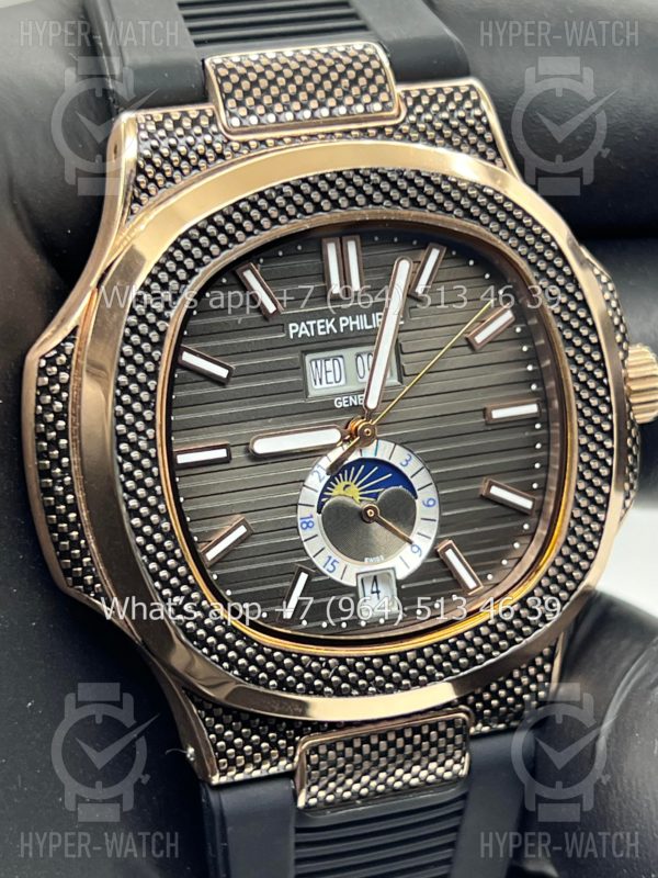 Фото 3 - Patek Philippe Nautilus 40mm Engraved Art 8881