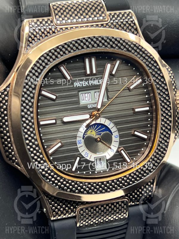 Фото 4 - Patek Philippe Nautilus 40mm Engraved Art 8881