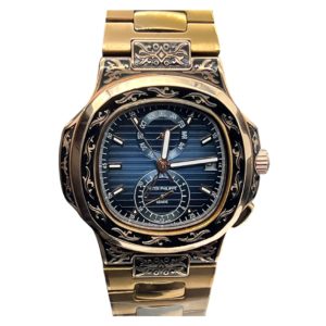 Фото 53 - Patek Philippe Nautilus 44mm Engraved Art 9087