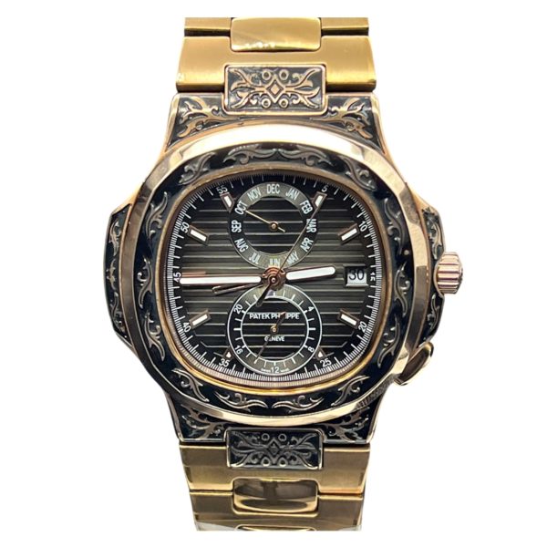 Фото 1 - Patek Philippe Nautilus 44mm Engraved Art 9088