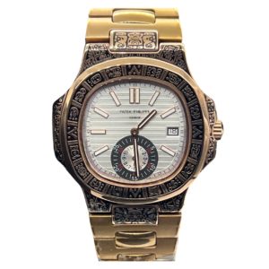 Фото 58 - Patek Philippe Nautilus 44mm Engraved Art 9096