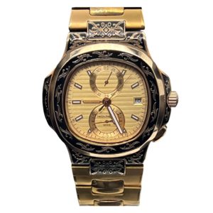 Фото 42 - Patek Philippe Nautilus 44mm Engraved Art 9091